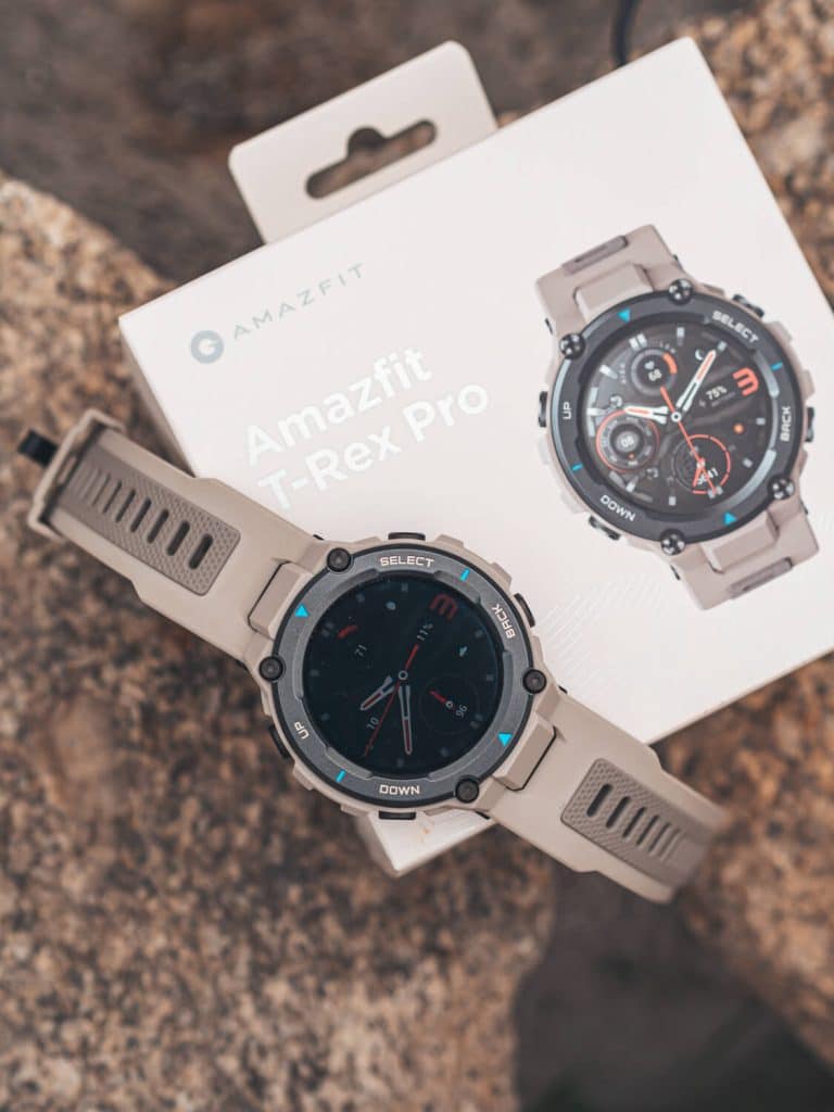 Amazfit T-Rex Pro z opakowaniem