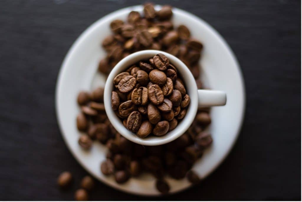 kawa ziarnista do ekspresu do latte z młynkiem