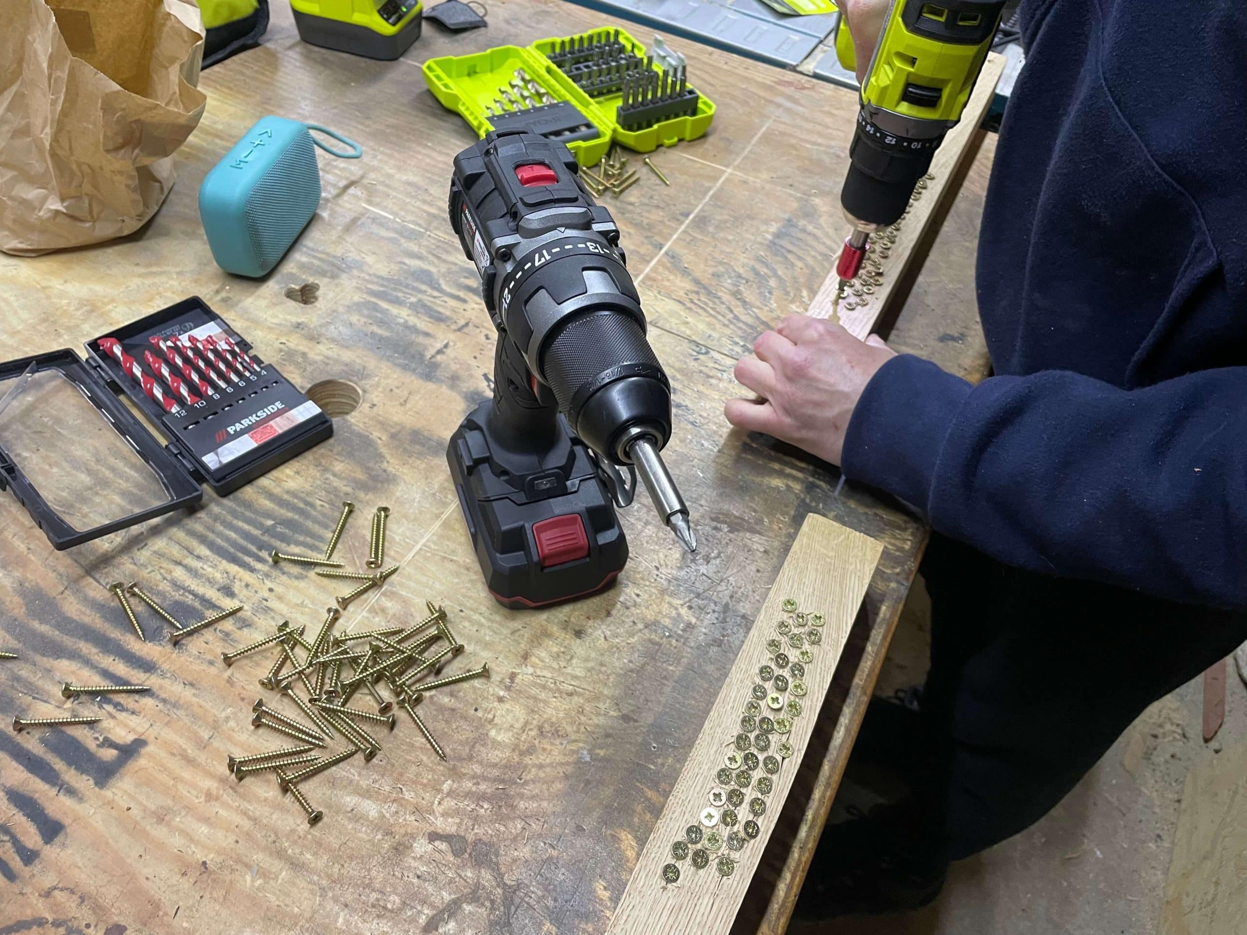 Test wkrętarek Parkside i Ryobi