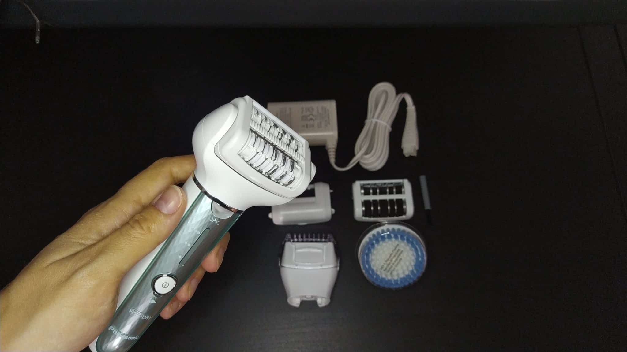 dyski z pęsetami w depilatorze Panasonic ES-EL8C-G503
