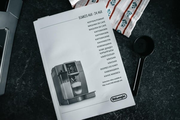 instrukcja obsługi ekspresu do kawy DeLonghi ECAM 23.460S