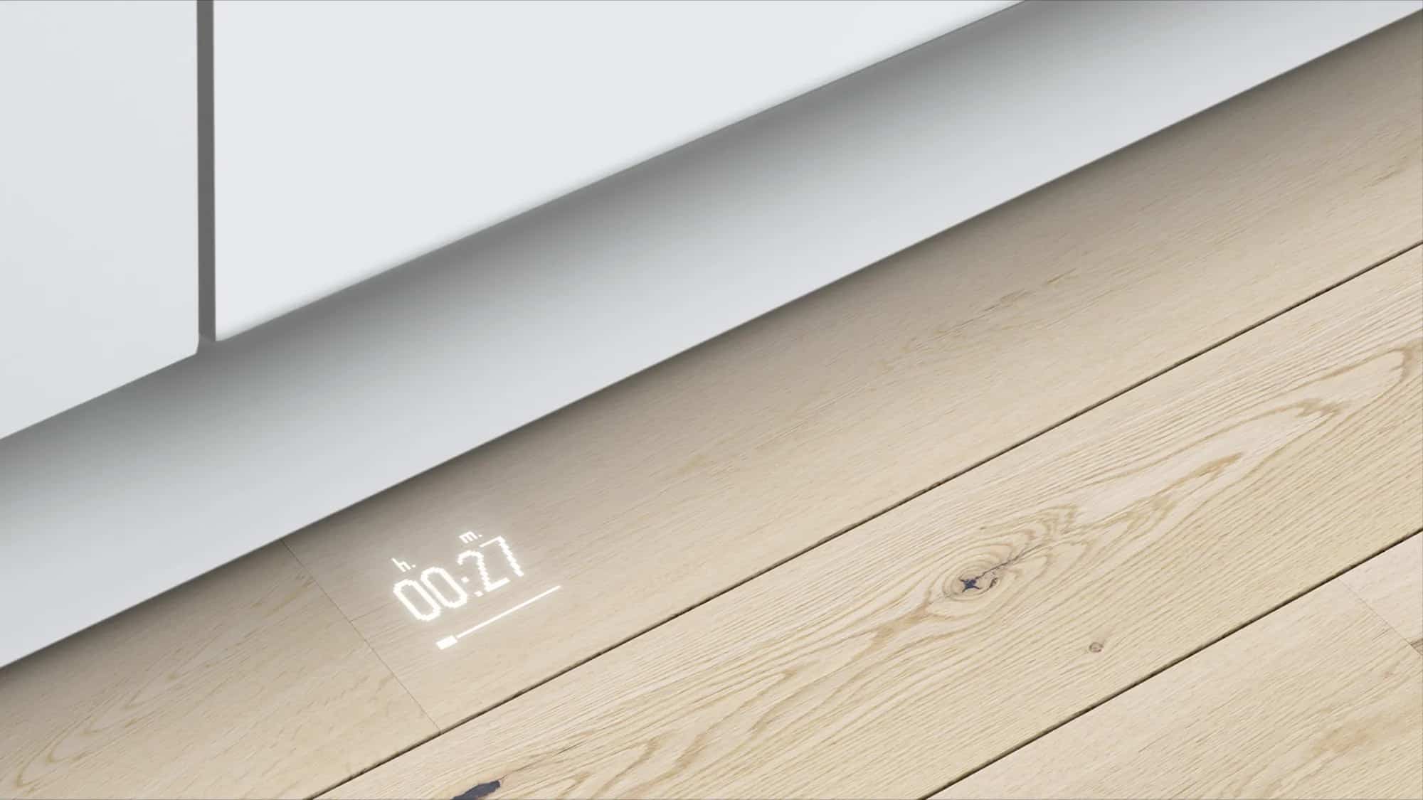 Funkcja TimeLight w zmywarce Bosch Serie 6 PerfectDry Zeolith SPV6ZMX23