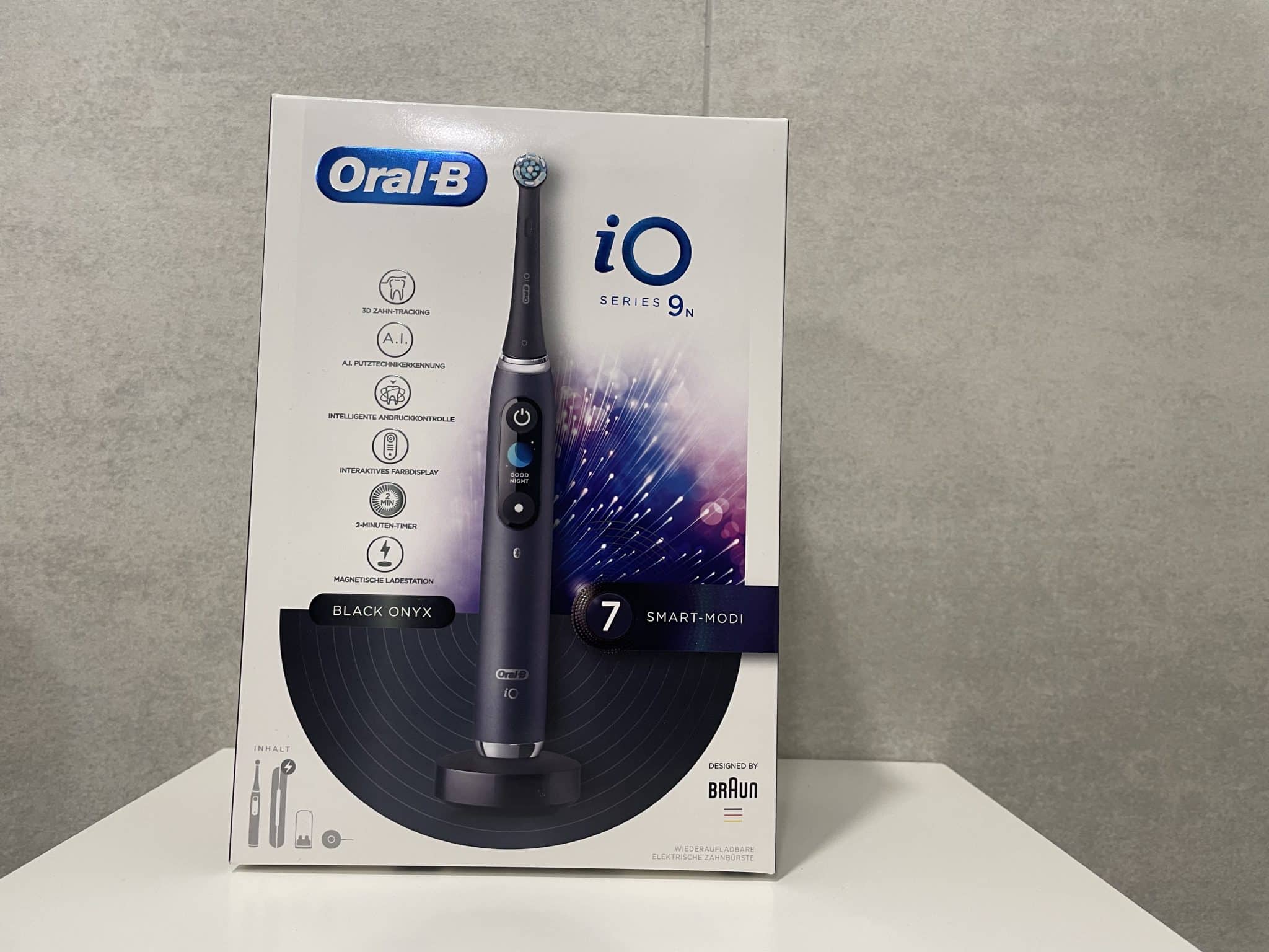 Pudełko szczoteczki magnetycznej Oral-B iO 9N