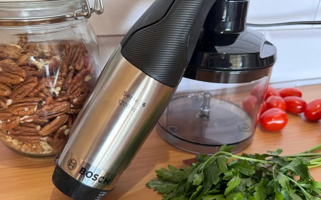 mocny blender ręczny z szatkownicą Bosch ErgoMaster Serie 6 MSM6M871