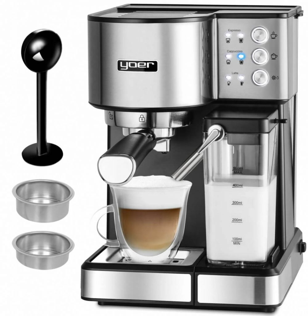 Ekspres kolbowy Yoer Lattimo EMF01S