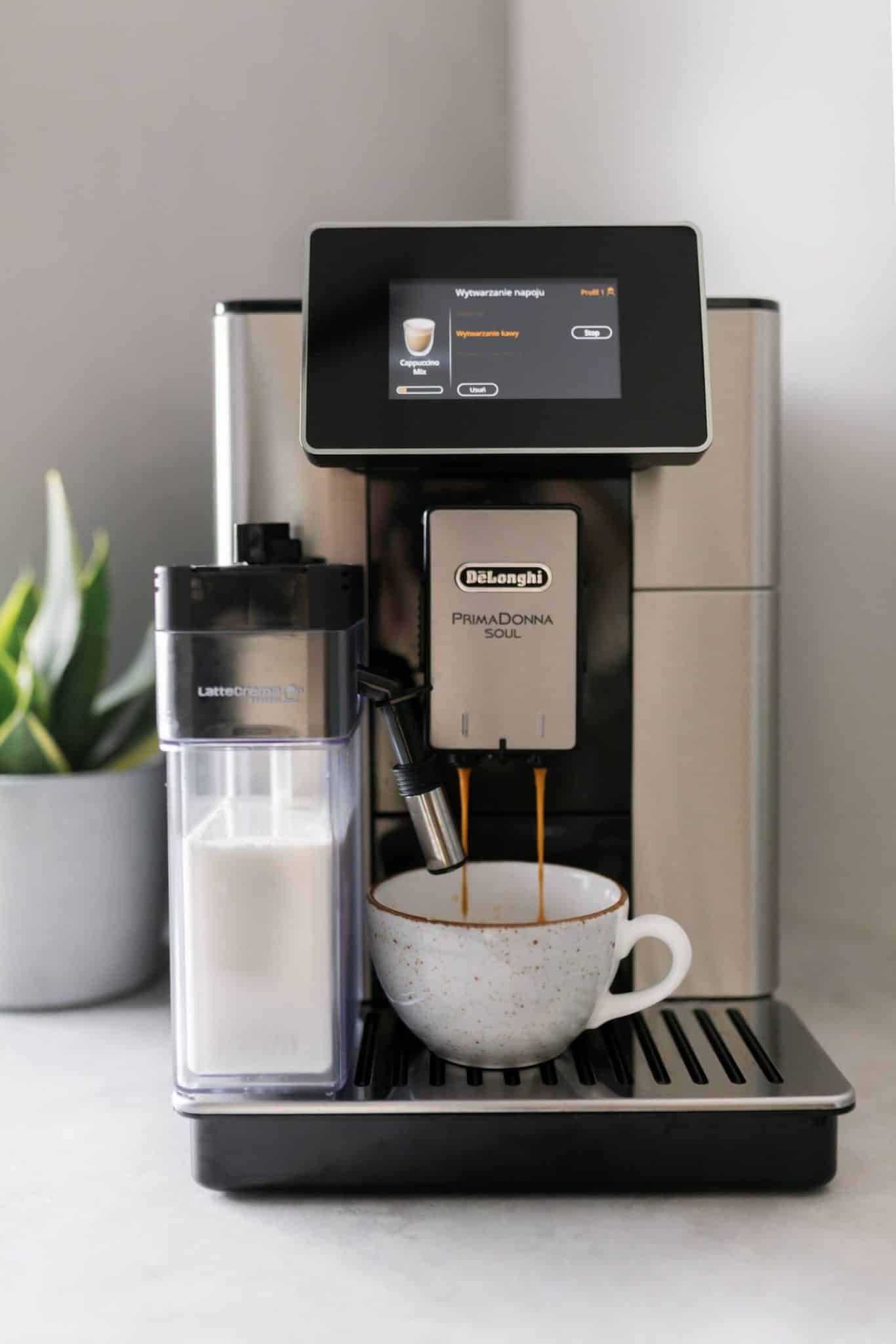 ekspres do kawy DeLonghi PrimaDonna Soul
