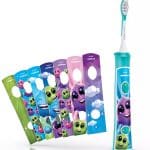 kolorowa szczoteczka soniczna Philips for kids różne wzory
