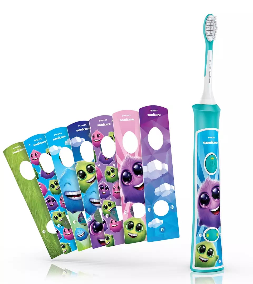kolorowa szczoteczka soniczna Philips for kids różne wzory