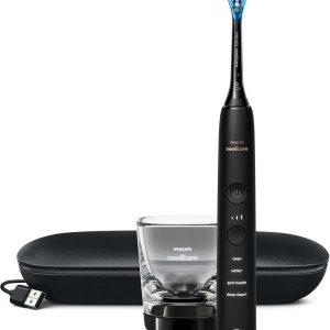 Szczoteczka-soniczna-PHILIPS-Sonicare-szczoteczka soniczna DiamondClean 9000 HX9911-09 kolor Czarny zestaw