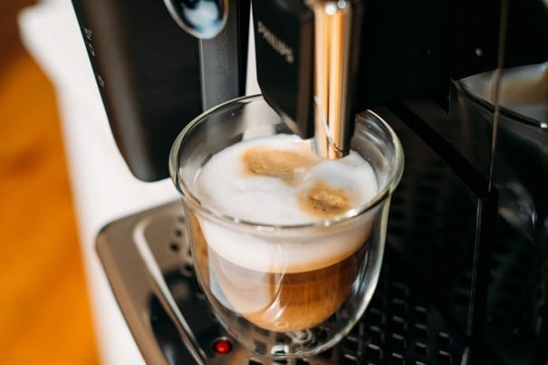 ekspres do kawy latte
