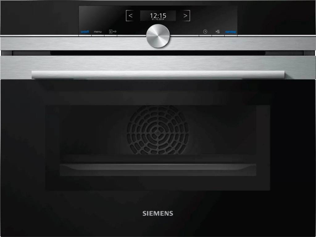 Piekarnik do zabudowy z mikrofalą Siemens iQ700 CM633GBS1
