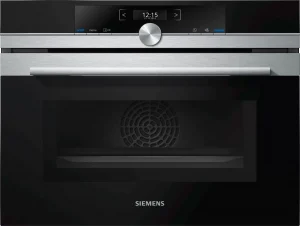 Piekarnik do zabudowy z mikrofalą Siemens iQ700 CM633GBS1