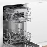 wnętrze zmywarki do zabudowy Bosch Serie 4 EfficientDry SPV4EMX16E