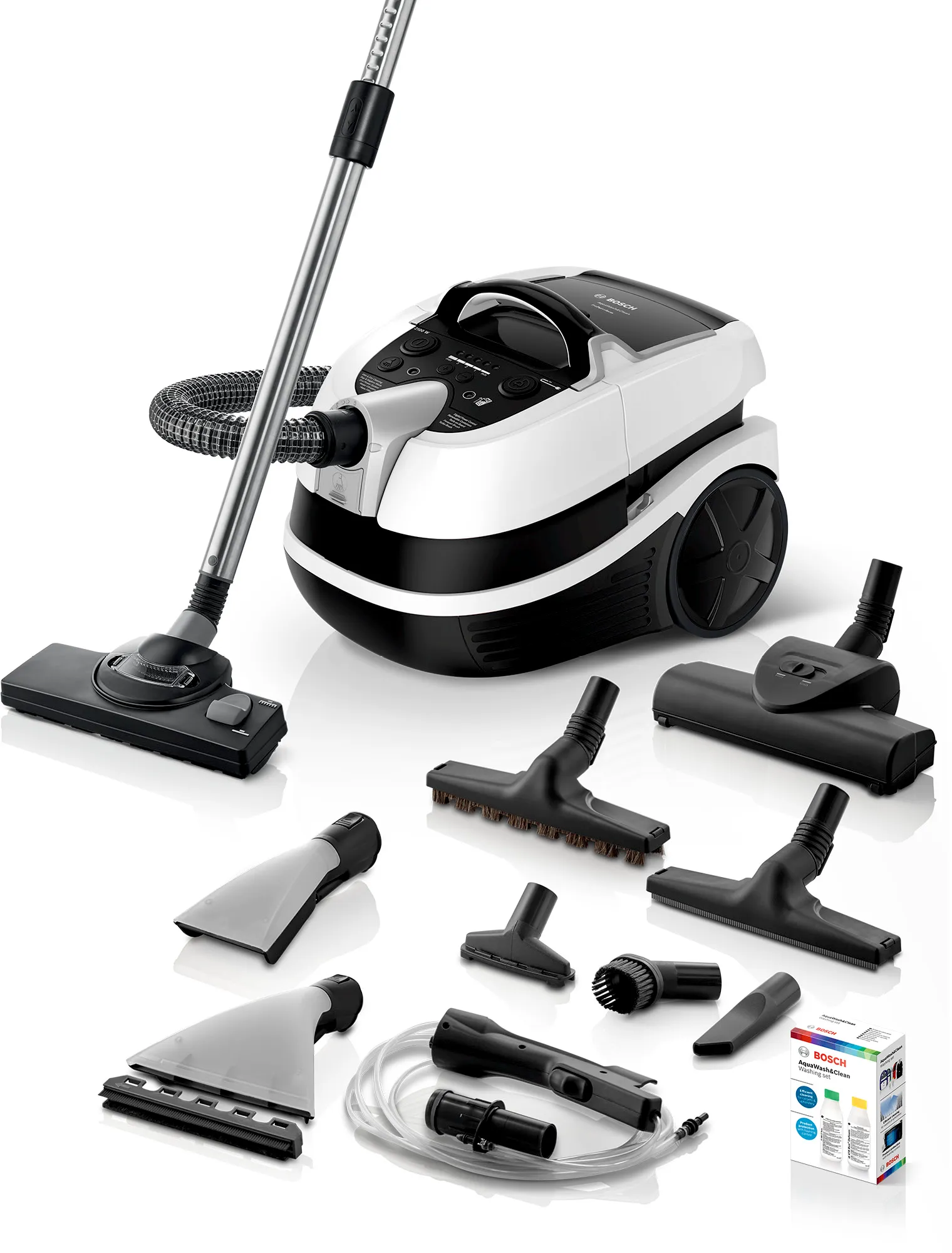 Bosch Serie 4 AquaWash&Clean BWD421PRO – odkurzacz z funkcją prania
