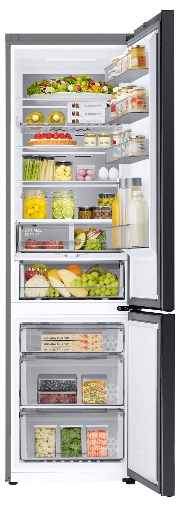 Samsung Bespoke RB38A7B5C12 – biała chłodziarko-zamrażarka 200 cm