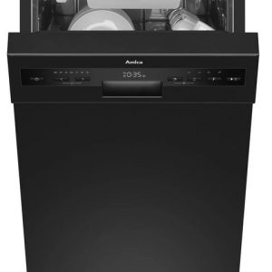 Czarna zmywarka Amica DFM46C8EOiBH