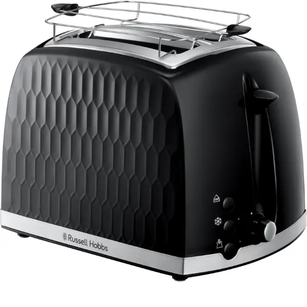 Russell Hobbs Honeycomb 26061-56 – czarny toster o ciekawym wzornictwie