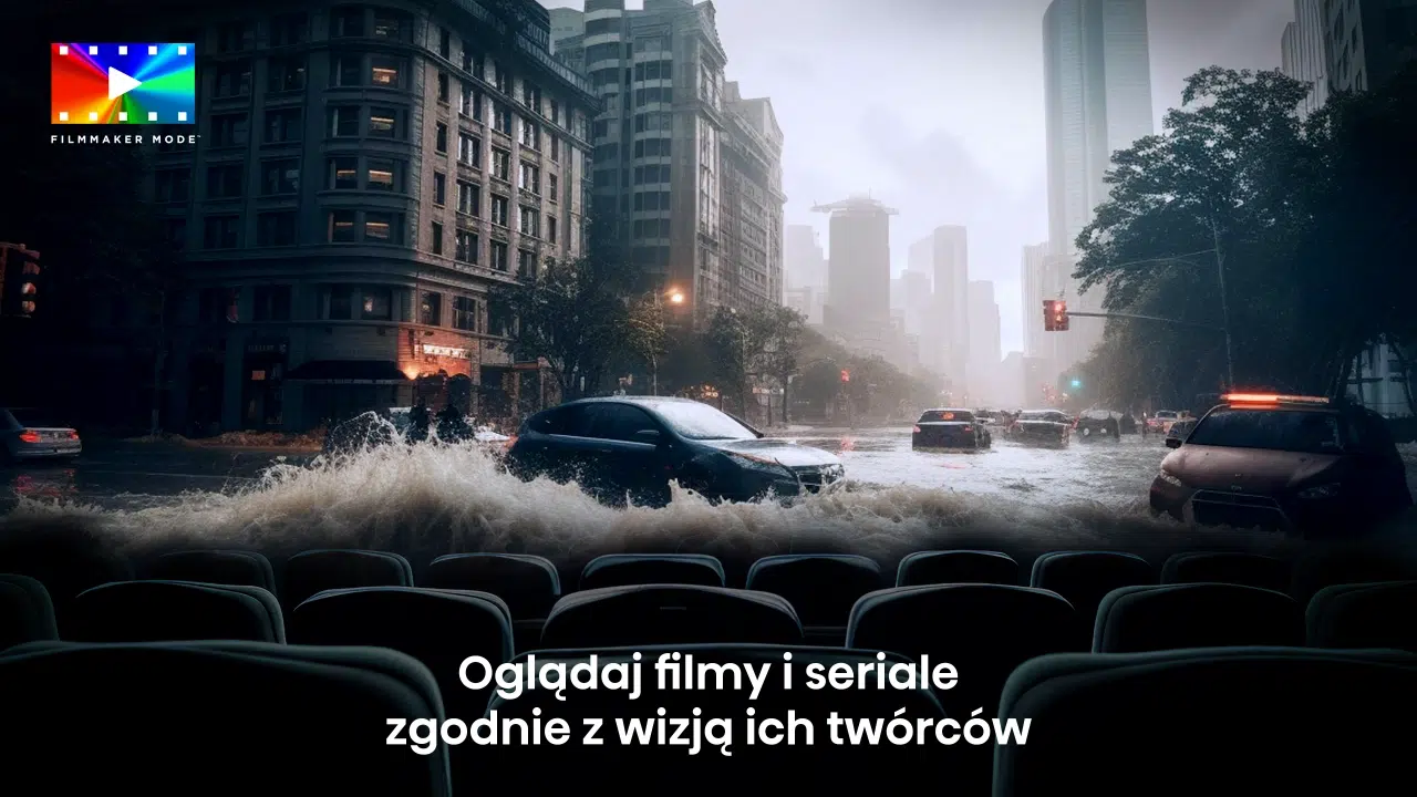 Tryb Filmmaker Mode w TV Hisense U6NQ