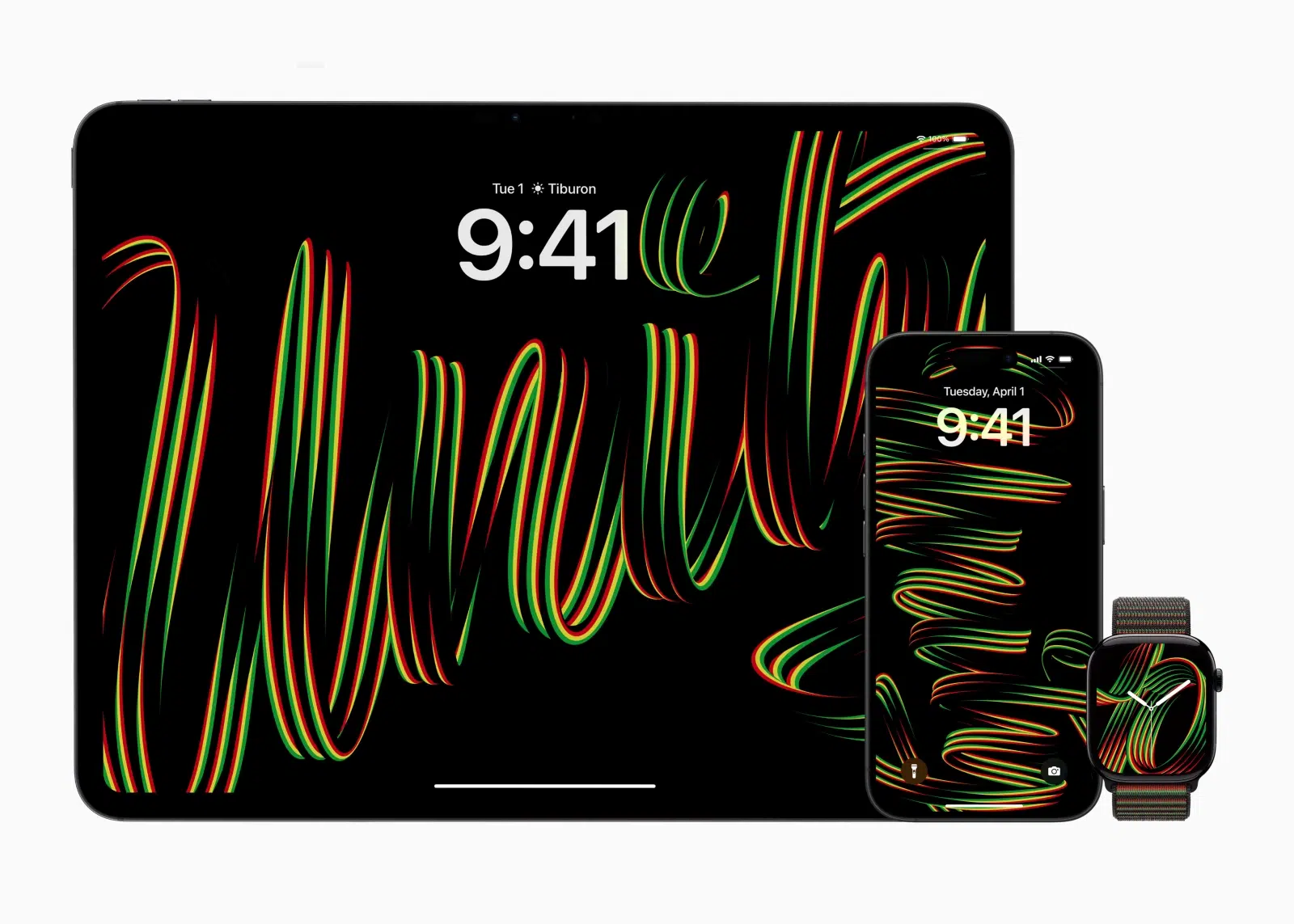 Kolekcja Apple Black Unity 2025