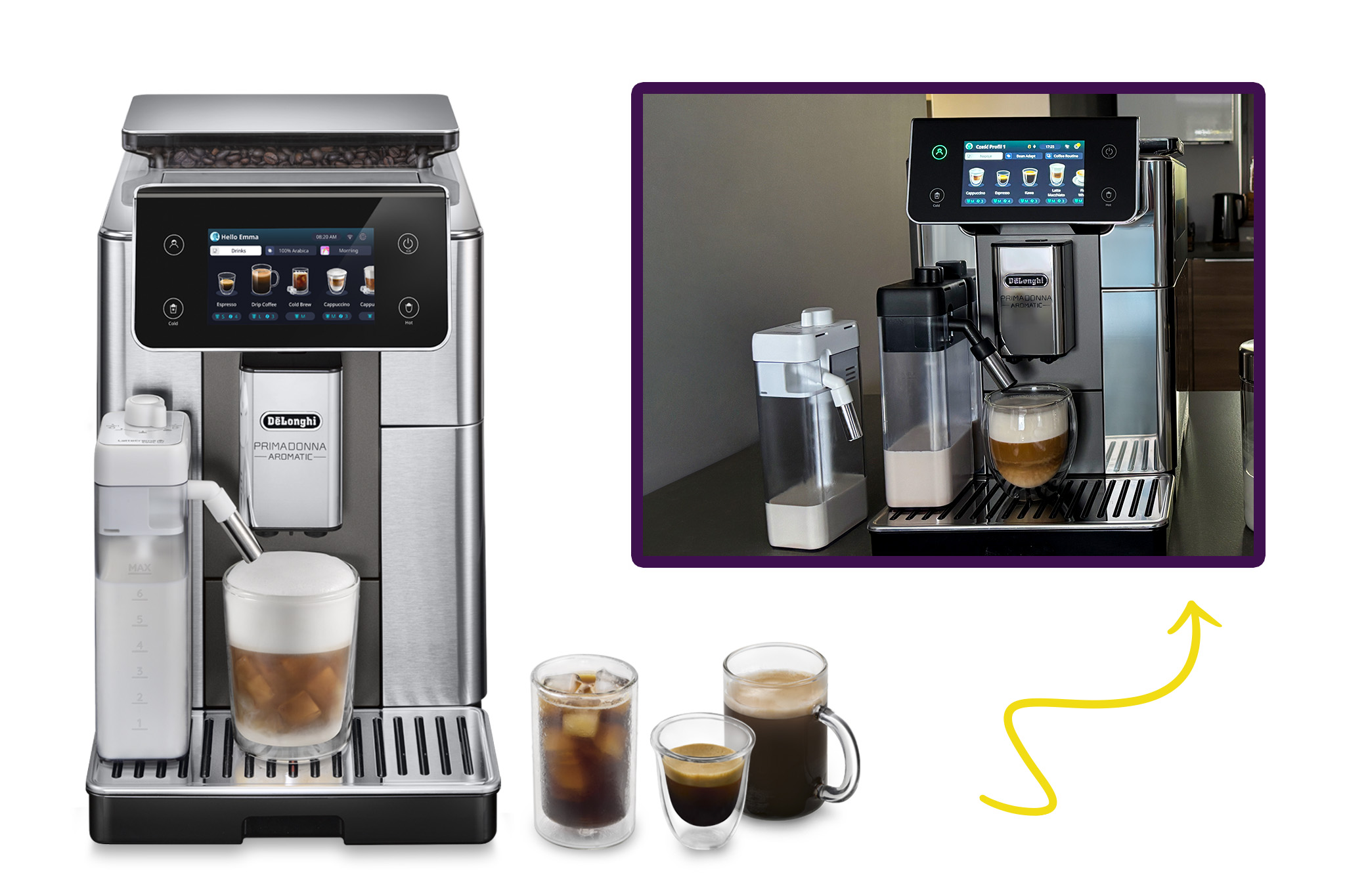De’Longhi PrimaDonna Aromatic
